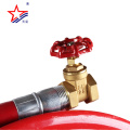 Chrome-Plated Brass Nozzle Fire Hose Reel for Fire Fighting